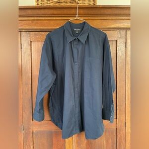 Banana Republic Factory Navy Button Down Shirt